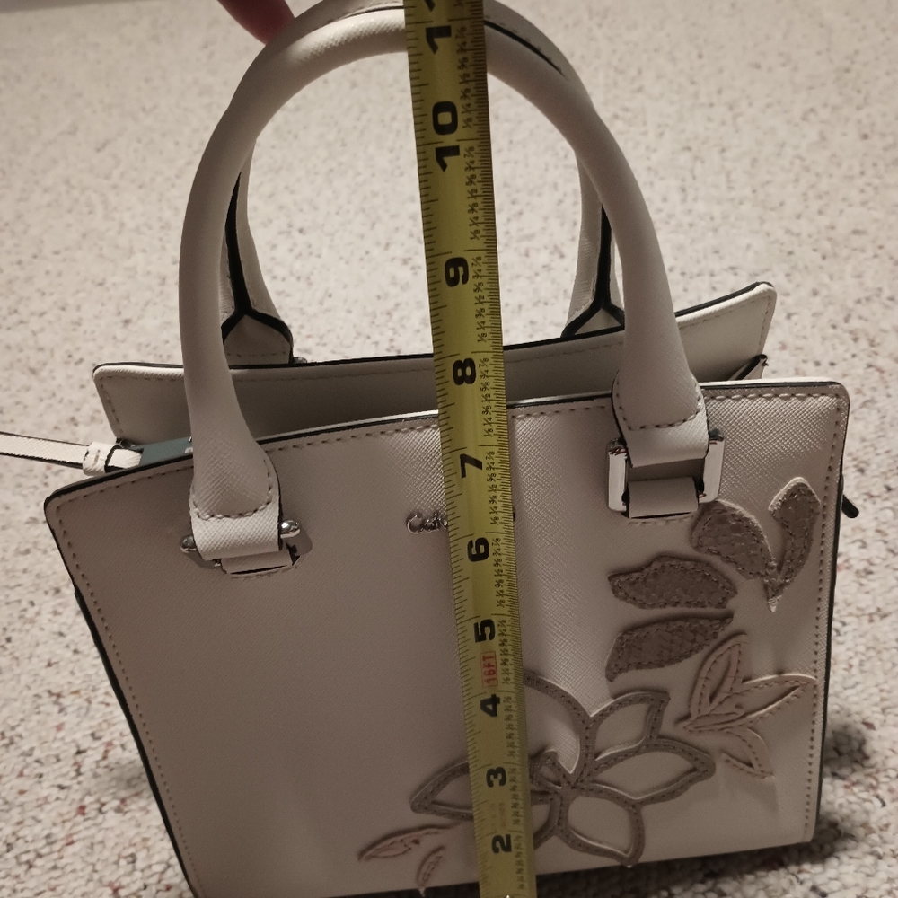 Calvin Klein Cream Floral Women's Bag - Picture 10 of 13